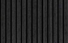 Black Oak acoustic slat wall panel
